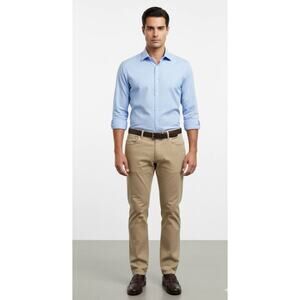 Citizens of Humanity Men’s Gage Classic Slim Jeans Khaki Beige‎ 38x32
